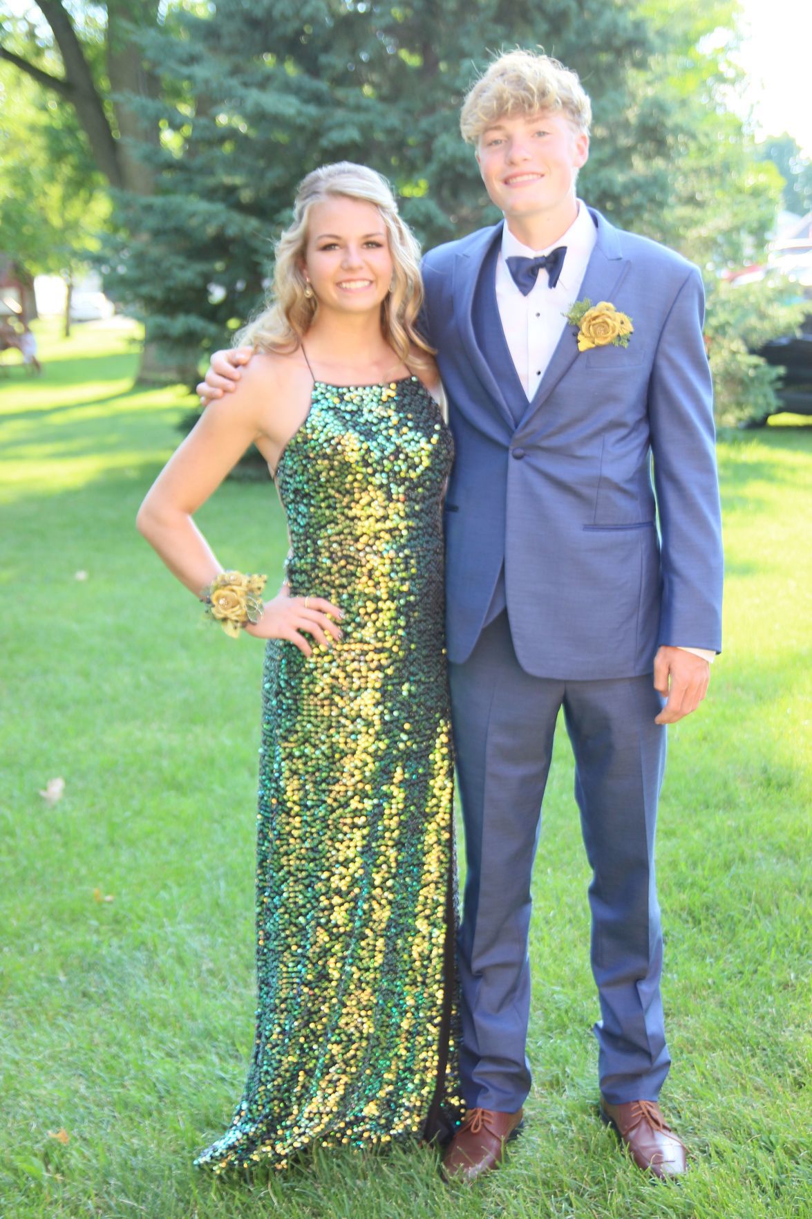 Paige Kisley and Eric Bobinet